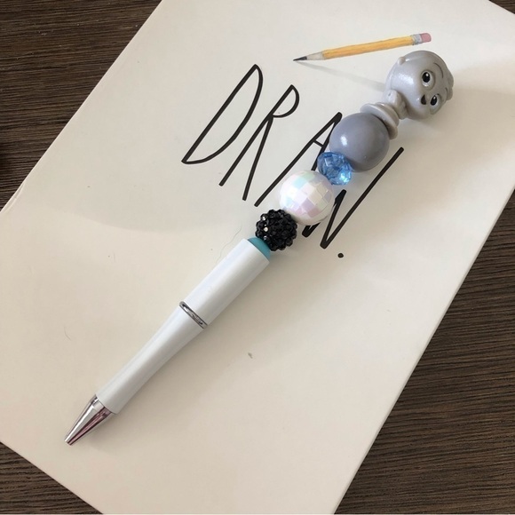 Disney Doorables: Haunted Mansion: Rolo Rumkin handmade beaded pen - Picture 3 of 3